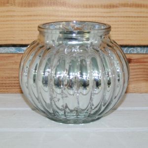 Windlicht silber