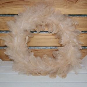 Federkranz beige
