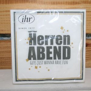 Cocktailservietten "Herrenabend"