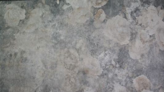 Dekor Fliese Blumenmuster