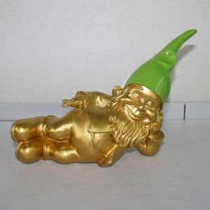 Zwerg gold/grün