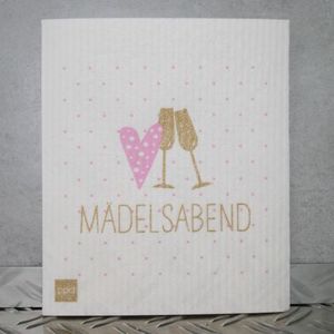 Spül-Schwammtuch "Mädelsabend"