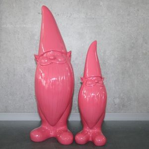 Gartenzwerg Pink