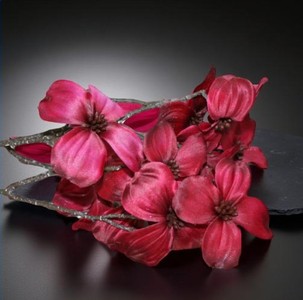 Blätterzweig bordeaux